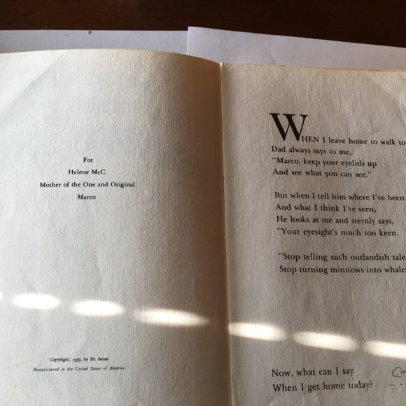 And To Think That I Saw it On Mulberry Street - Picture 5 of 14